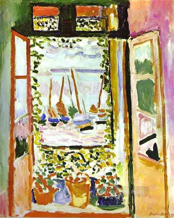 The Window Fauvist Oil Paintings